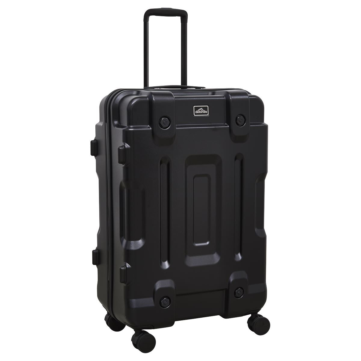 Dellonda Lightweight ABS Luggage Set 3pc - Black