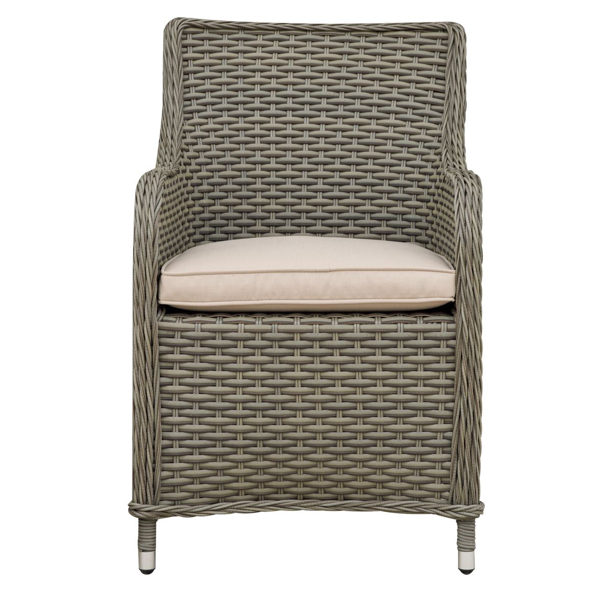 Dellonda Chester Rattan Wicker Outdoor Garden Dining Chairs 2pc