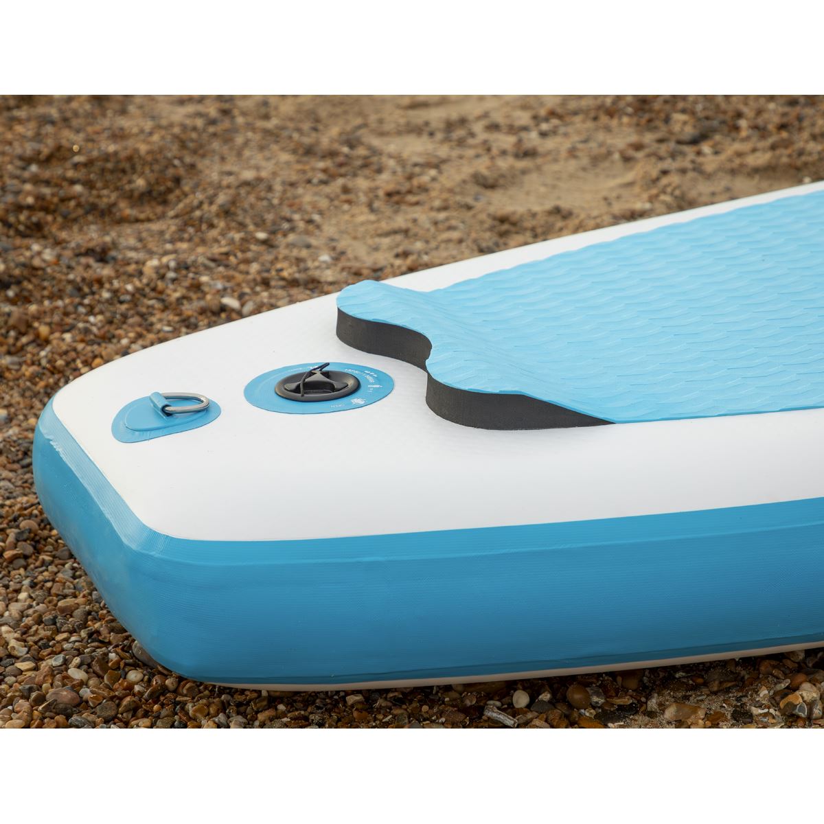 Dellonda Inflatable Stand-Up Paddle Board 10'6" - Light Blue/White