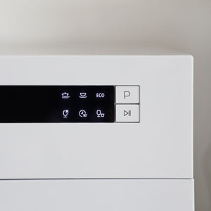 Baridi Tabletop Dishwasher 6 Place Settings 6.5L Capacity - White