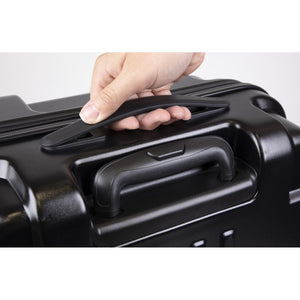 Dellonda Lightweight ABS Luggage Set 3pc - Black
