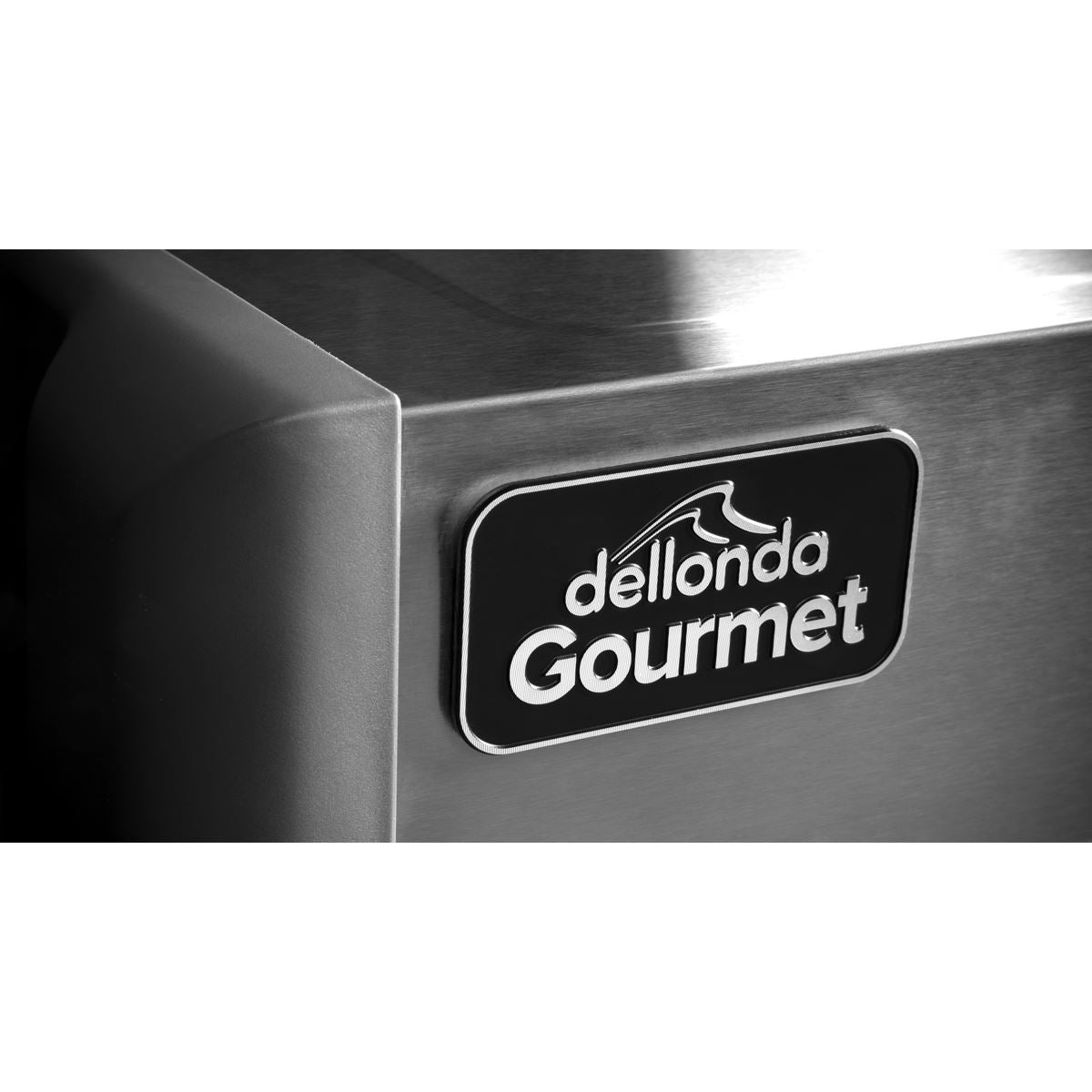 Dellonda BBQ Grill 3 Burner Deluxe Gas with Piezo Ignition & Thermometer - Stainless Steel