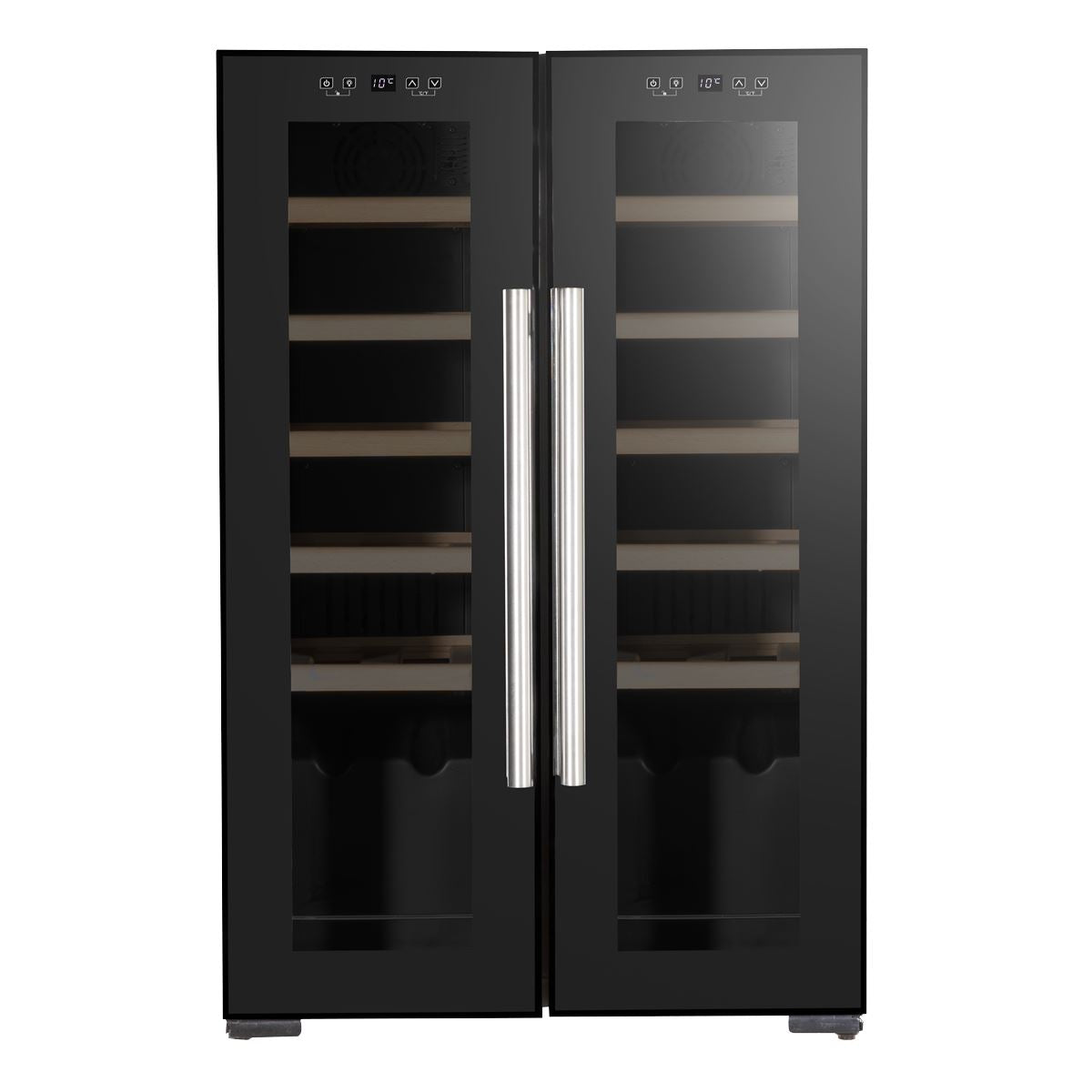 Baridi 24 Bottle Dual Zone Wine Fridge & Cooler