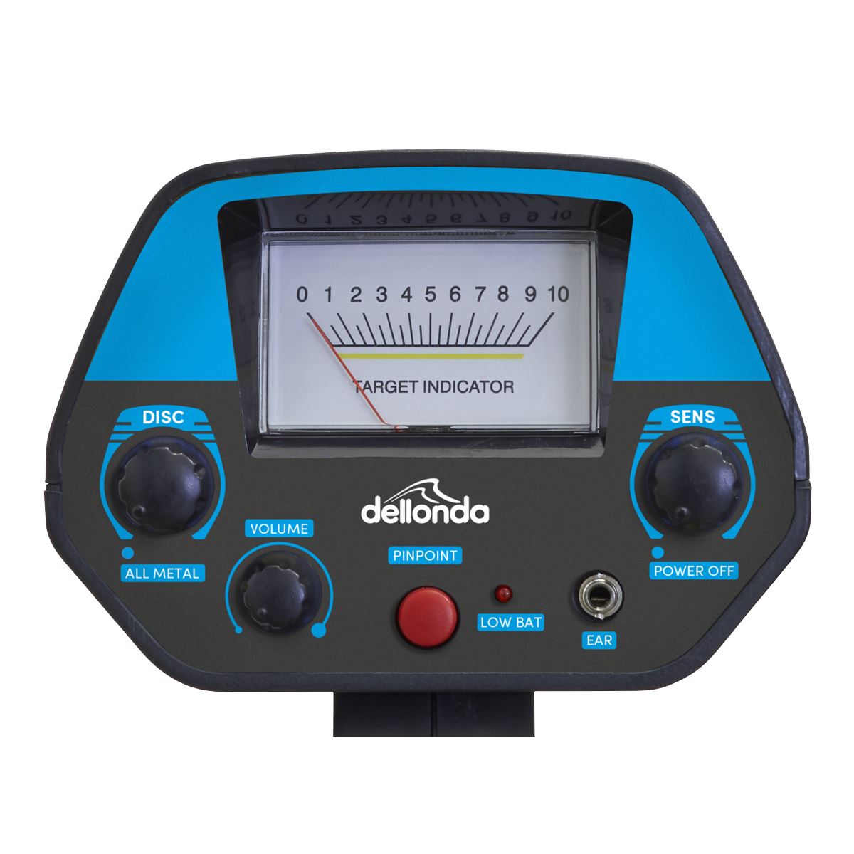 Dellonda Lightweight Metal Detector with High Accuracy Pinpoint Function