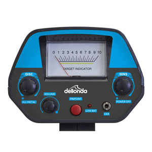 Dellonda Lightweight Metal Detector with High Accuracy Pinpoint Function