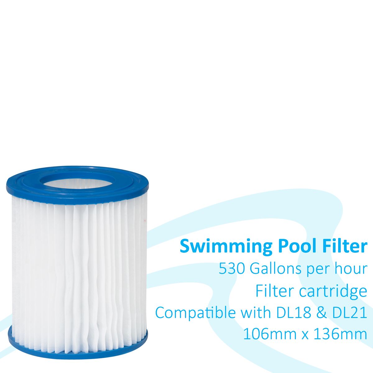 Dellonda Swimming Pool Filter Cartridge