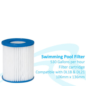 Dellonda Swimming Pool Filter Cartridge