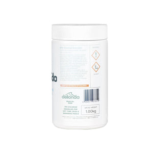Dellonda Chlorine Granules for Hot Tubs/Spas & Swimming Pools 1kg