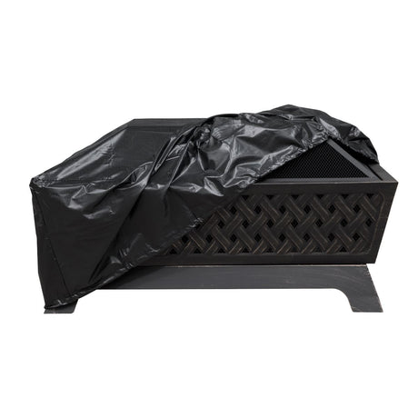 Fire Pit, Fireplace, Outdoor Patio Heater PVC Cover, Water-Resistant, Heavy-Duty