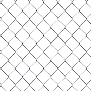Dellonda Galvanised Steel Dog Kennel with Roof Cover & Chain Link Fencing