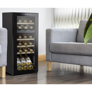 Baridi 18 Bottle Dual Zone Wine Fridge & Cooler