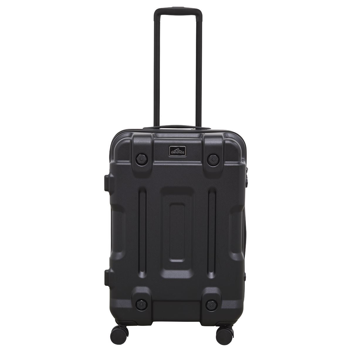 Dellonda Lightweight ABS Luggage Set 3pc - Black