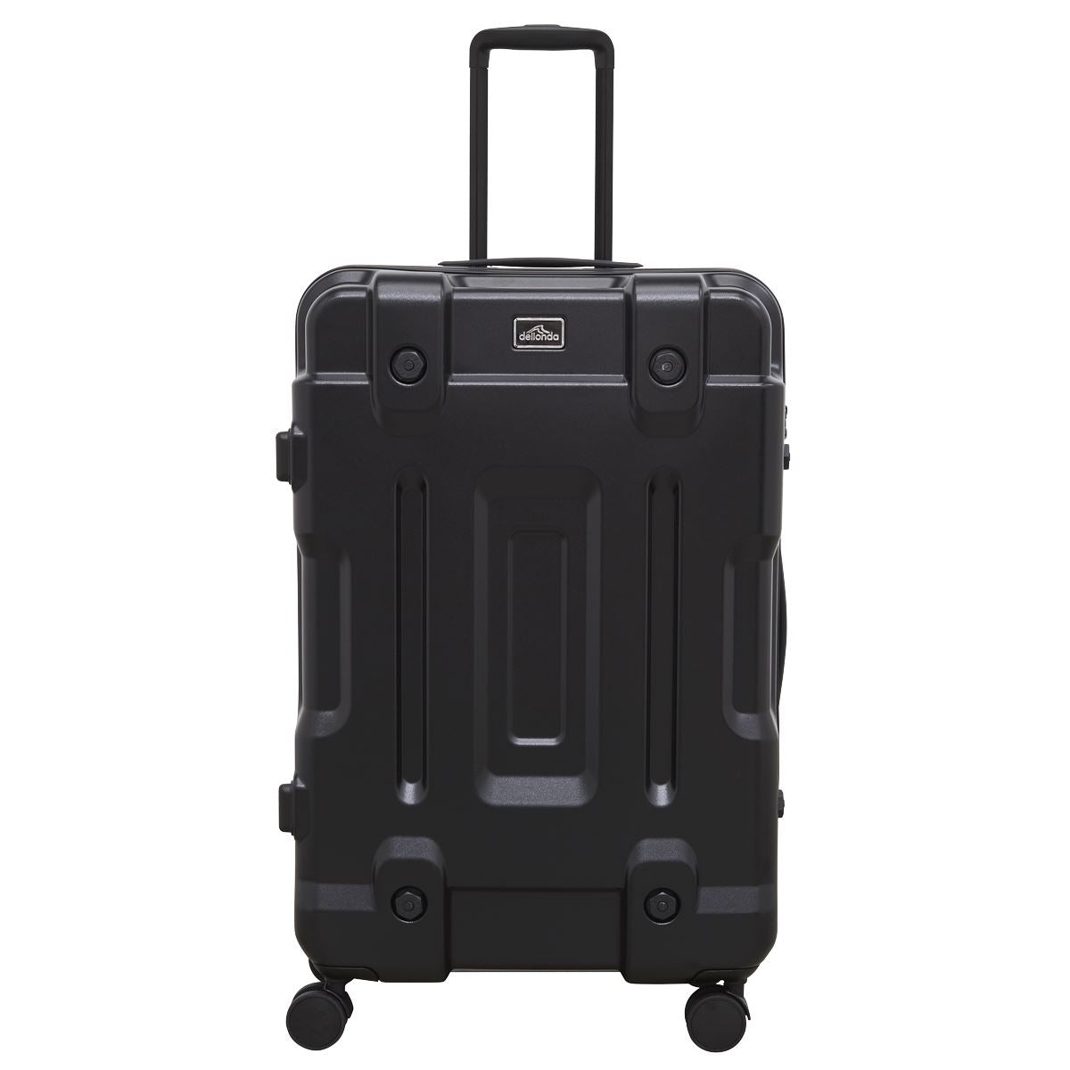 Dellonda Lightweight ABS Luggage Set 3pc - Black