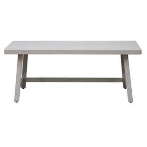 Dellonda Fusion Aluminium Outdoor Corner Sofa & Coffee Table Set 4 Piece