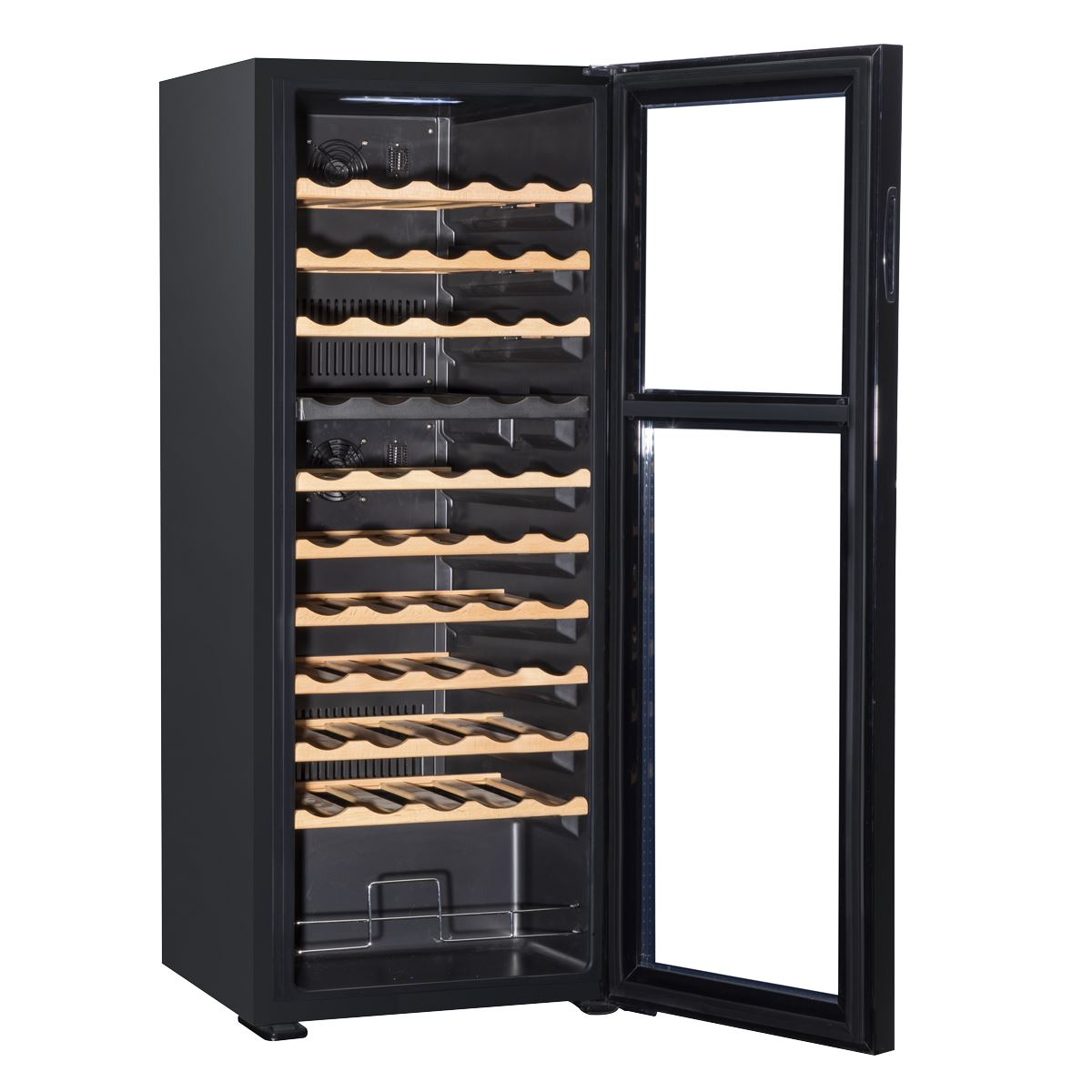 Baridi 55 Bottle Dual Zone Wine Fridge & Cooler