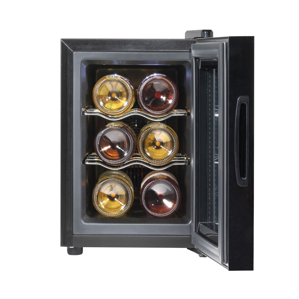 6 Bottle Tabletop Wine Fridge & Cooler