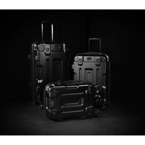 Dellonda Lightweight ABS Luggage Set 3pc - Black