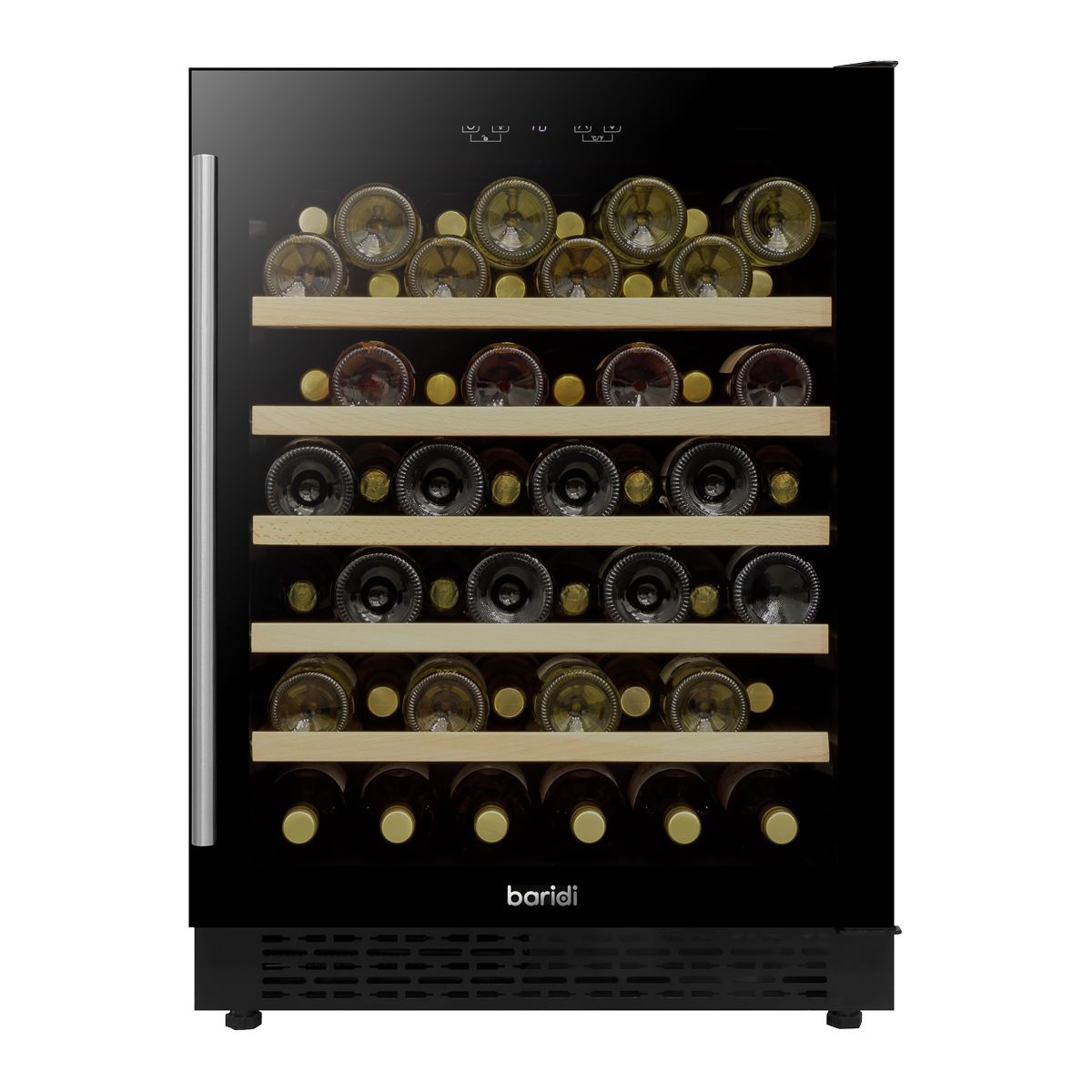 Baridi 54 Bottle Under-Counter/Freestanding Fridge & Cooler 60cm