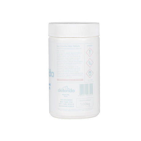 Dellonda Chlorine Mini Tabs for Hot Tubs/Spas & Swimming Pools 1kg