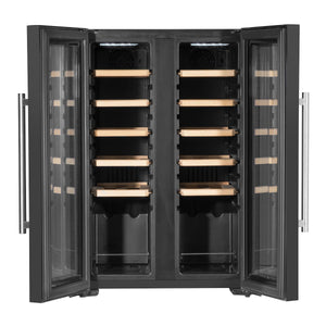 Baridi 24 Bottle Dual Zone Wine Fridge & Cooler