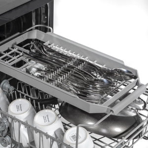 Slimline Freestanding Dishwasher 45cm Wide 10 Place Settings - Black