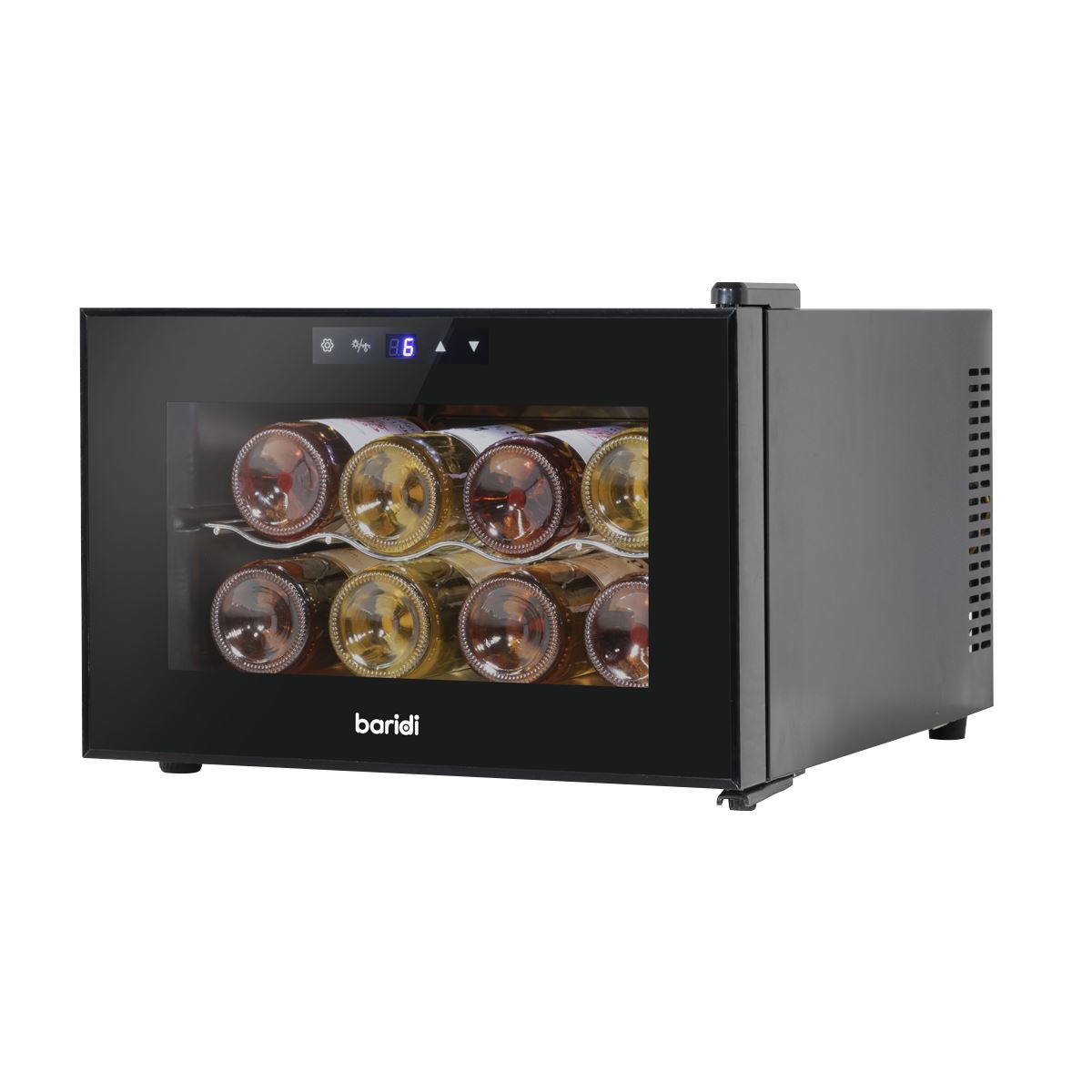 Baridi 8 Bottle Tabletop Wine Fridge & Cooler