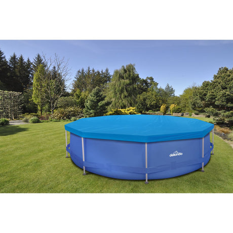 Dellonda Swimming Pool Top Cover with Rope Ties for DL20