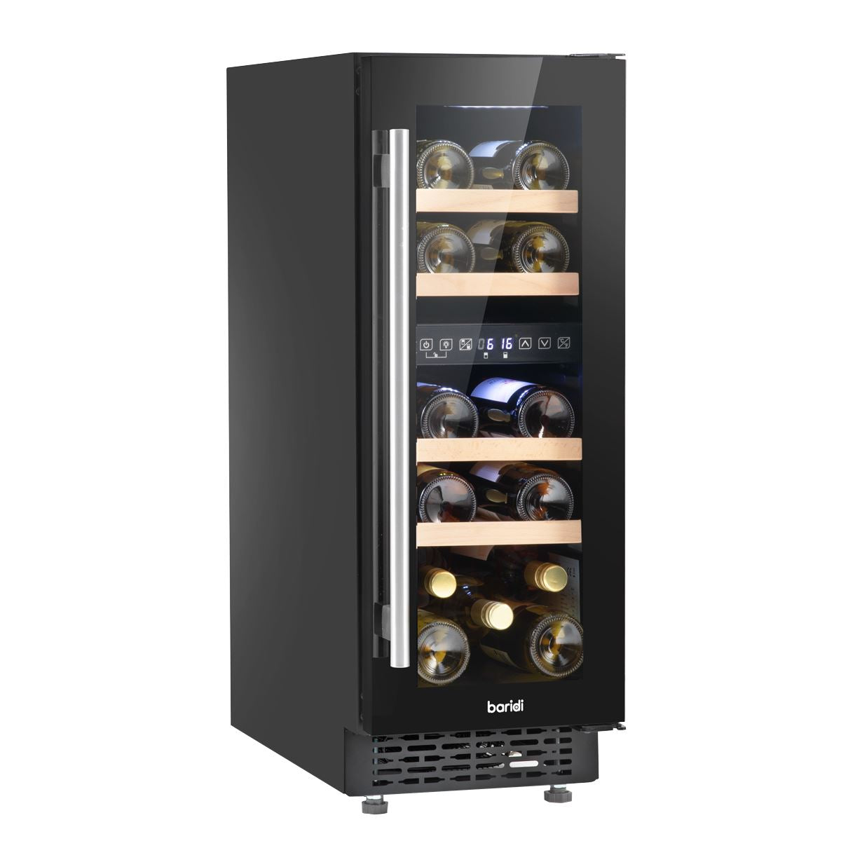 17 Bottle Slim Wine Fridge & Cooler 30cm