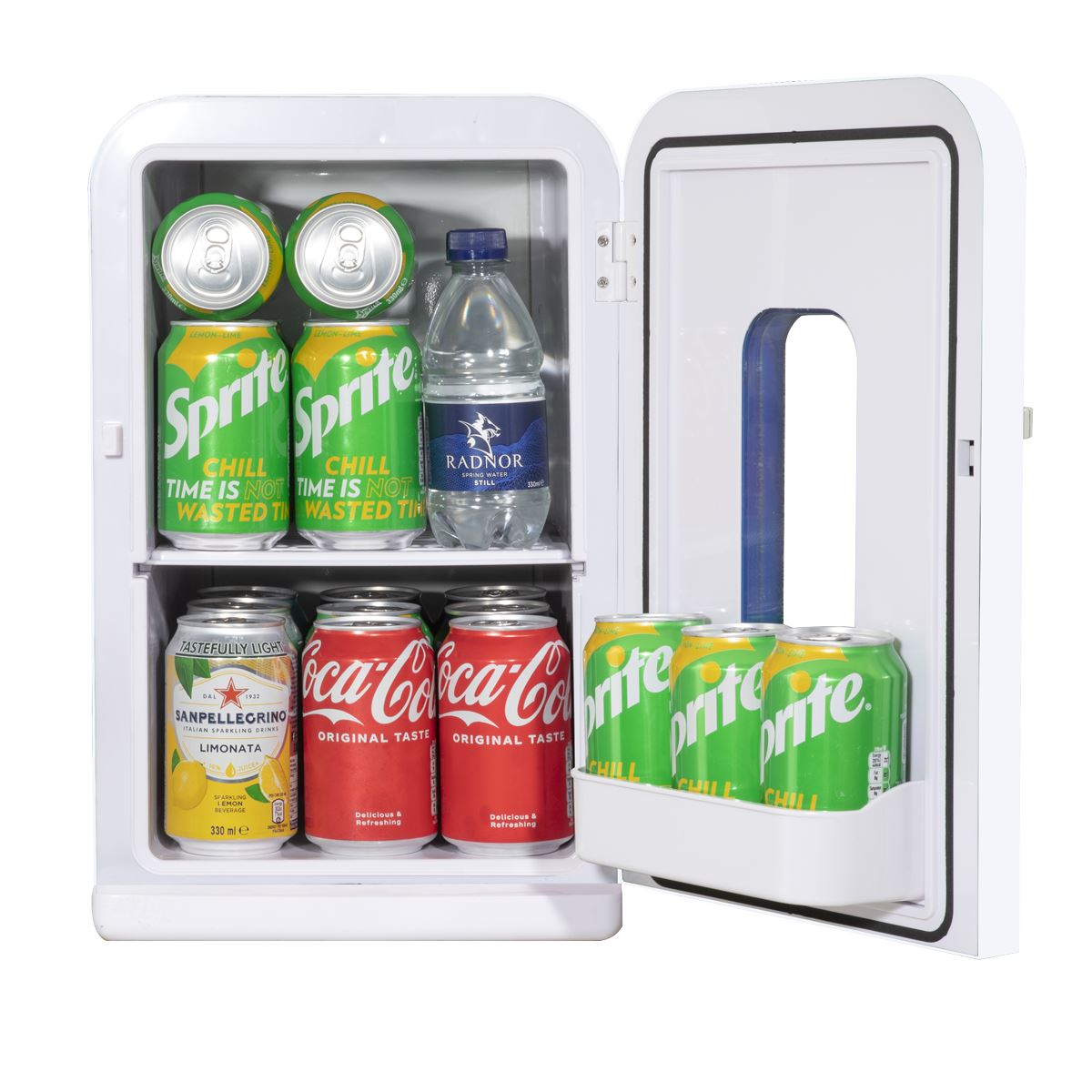 Baridi Mini Fridge/Warmer 15L Capacity 12V/230V - White