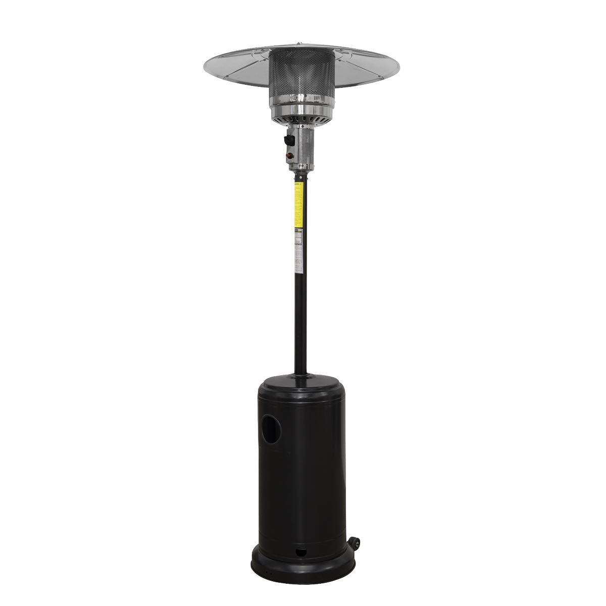 Dellonda Outdoor Garden Gas Patio Heater 13kW Commercial & Domestic Use, Black
