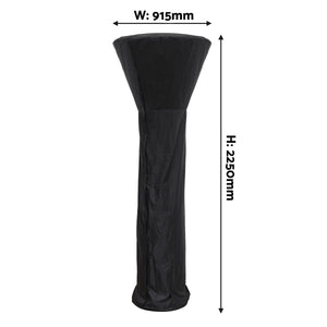 Dellonda Tower Patio Heater Cover, Heavy-Duty & Water Resistant