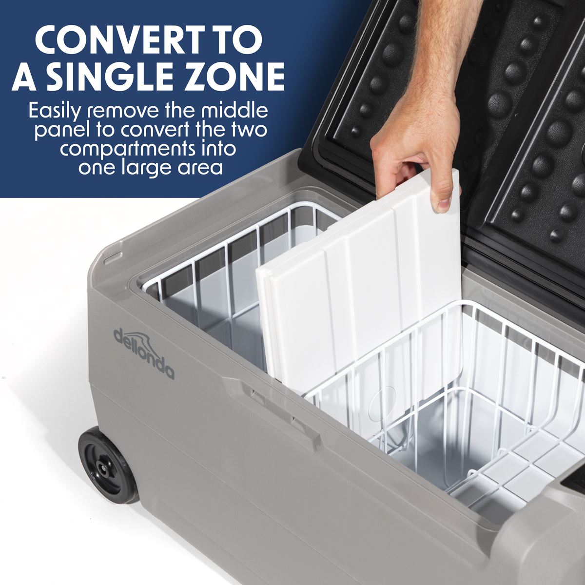 Dellonda Portable Fridge Freezer / Cool Box with LED Display 36L