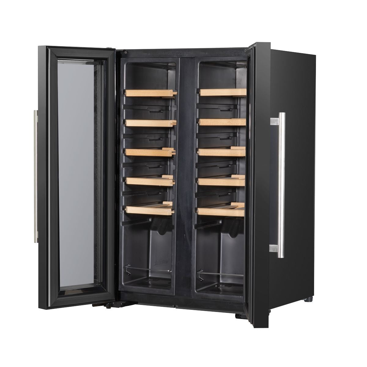 Baridi 24 Bottle Dual Zone Wine Fridge & Cooler