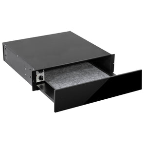 Baridi Integrated Warming Drawer 60cm - Black