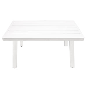 Dellonda Kyoto Aluminium Outdoor Corner Sofa & Coffee Table Set 3 Piece