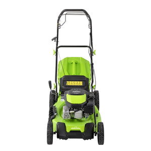 Dellonda Self-Propelled Petrol Lawnmower Grass Cutter with Height Adjustment & Grass Bag 170cc 20"/51cm 4-Stroke Engine
