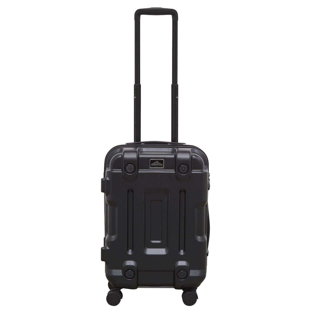 Dellonda Lightweight ABS Luggage Set 3pc - Black