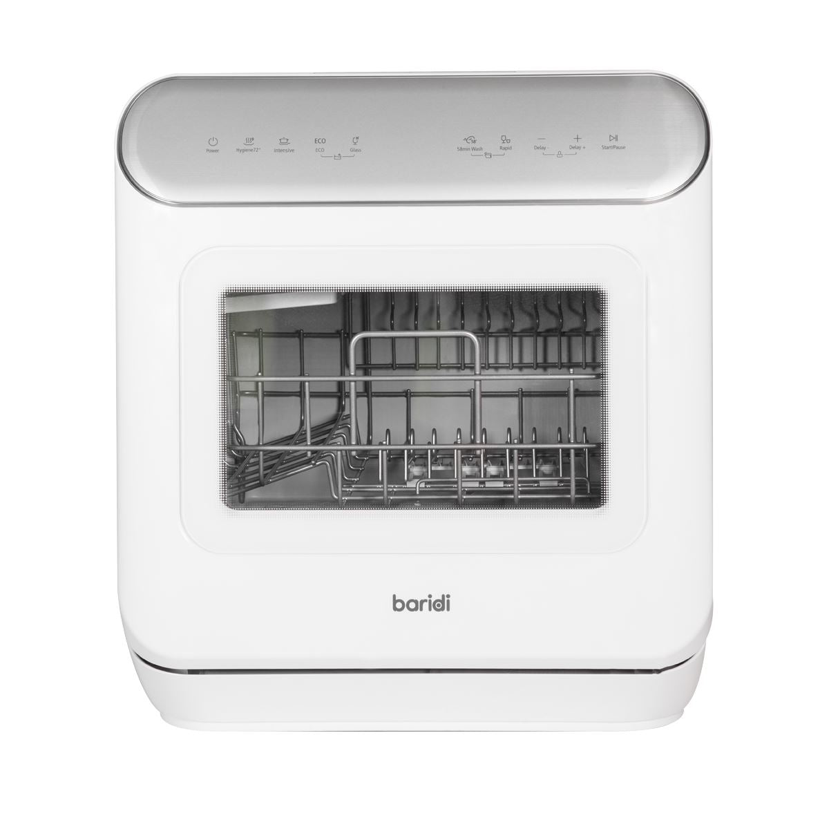 Baridi Tabletop Dishwasher 3 Place Settings 6L Capacity