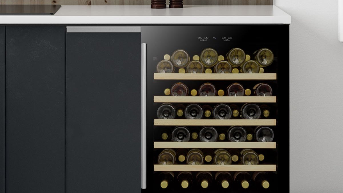 Baridi 54 Bottle Under-Counter/Freestanding Fridge & Cooler 60cm