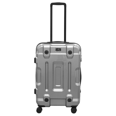 Dellonda Lightweight ABS Luggage Set 3pc - Silver