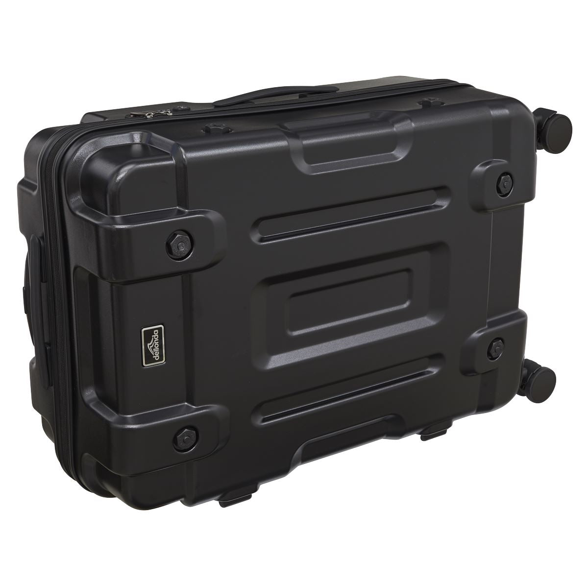 Dellonda Lightweight ABS Luggage Set 3pc - Black