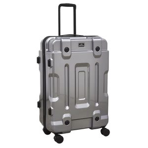 Dellonda Lightweight ABS Luggage Set 3pc - Silver