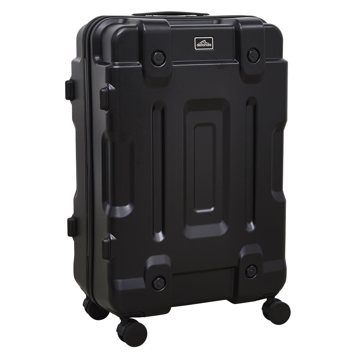 Dellonda Lightweight ABS Luggage Set 3pc - Black