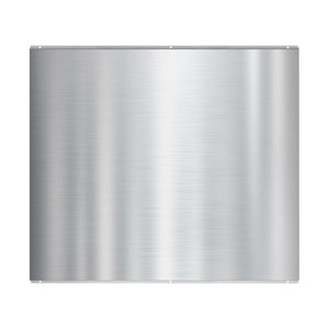 Baridi Splashback for Cooker Hoods 90 x 75cm - Stainless Steel