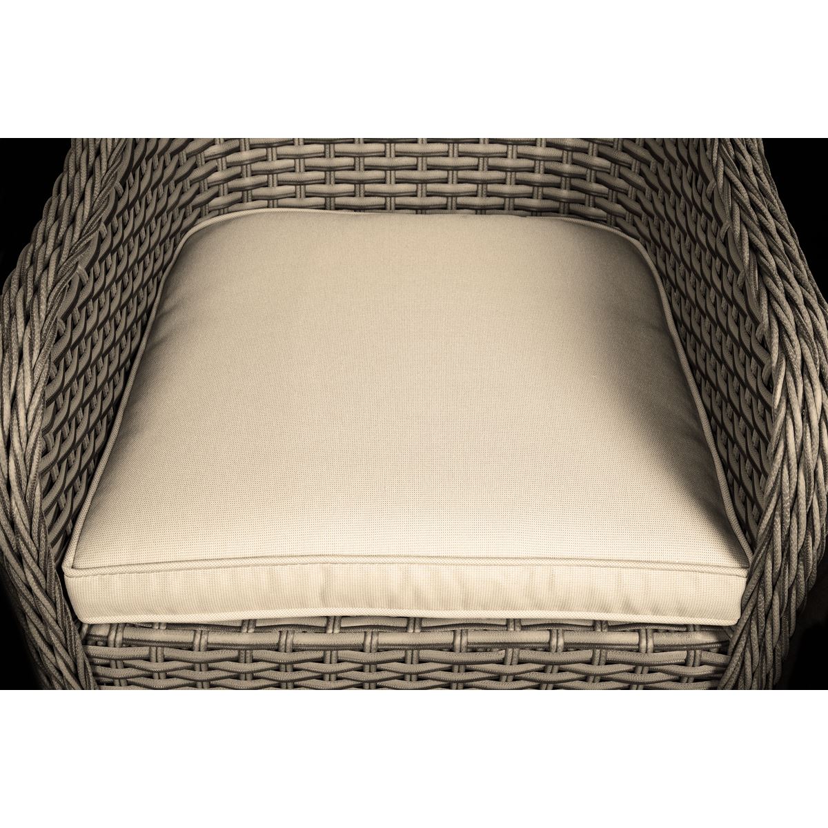 Dellonda Chester Rattan Wicker Outdoor Garden Dining Chairs 2pc