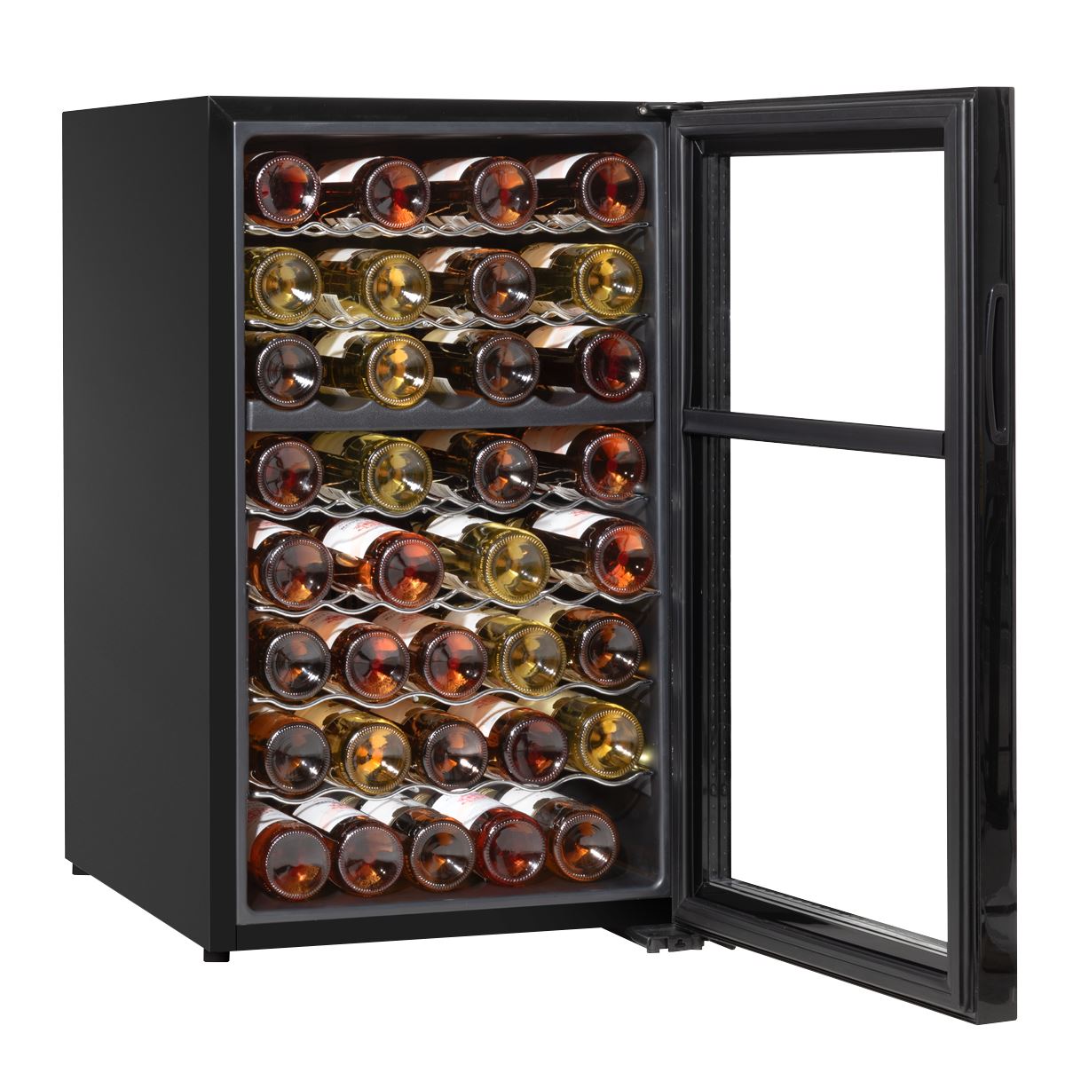 Baridi 52 Bottle Dual Zone Wine Fridge & Cooler