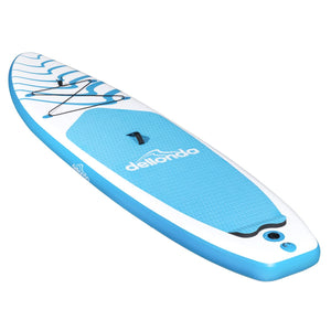 Dellonda Inflatable Stand-Up Paddle Board 10'6" - Light Blue/White