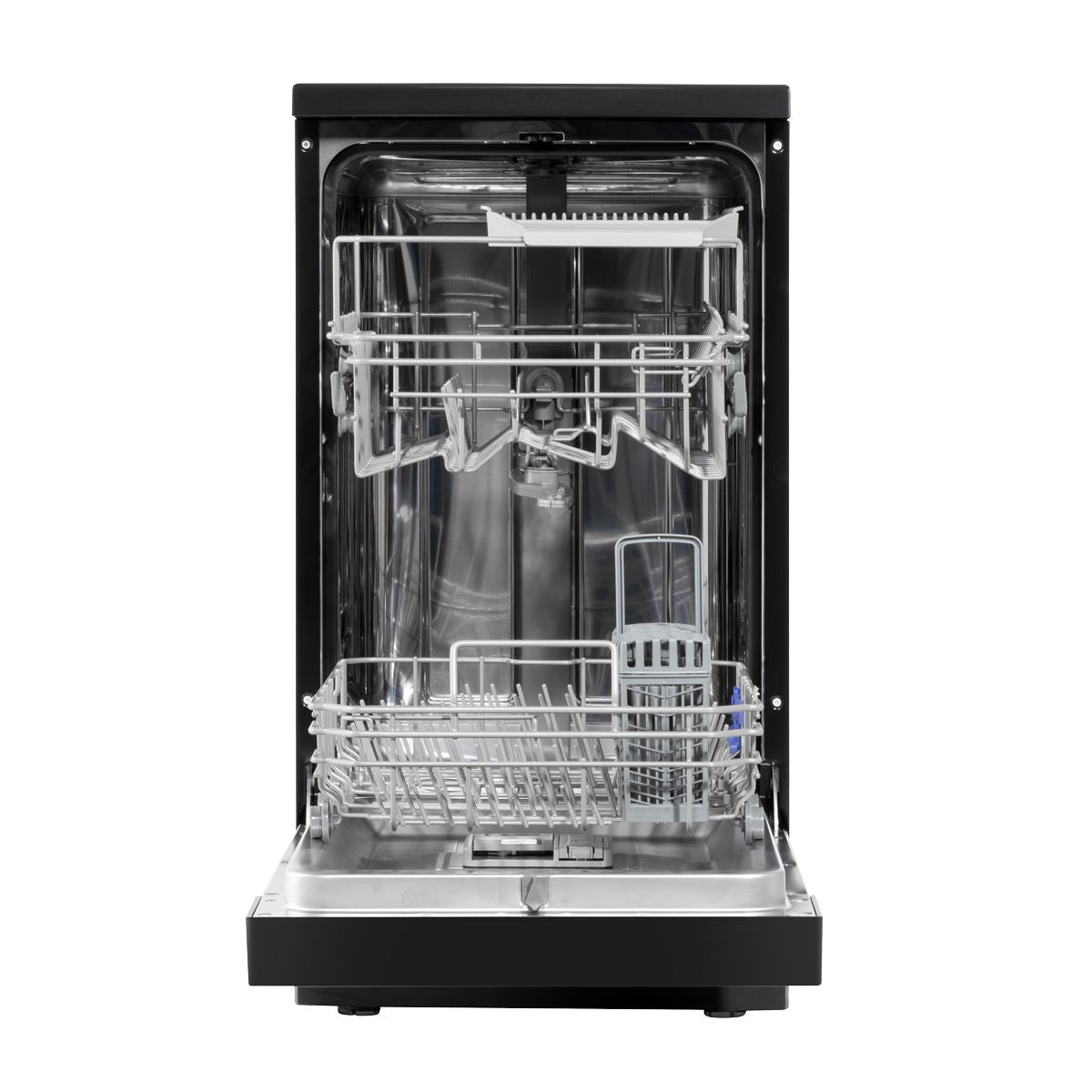 Slimline Freestanding Dishwasher 45cm Wide 10 Place Settings - Black