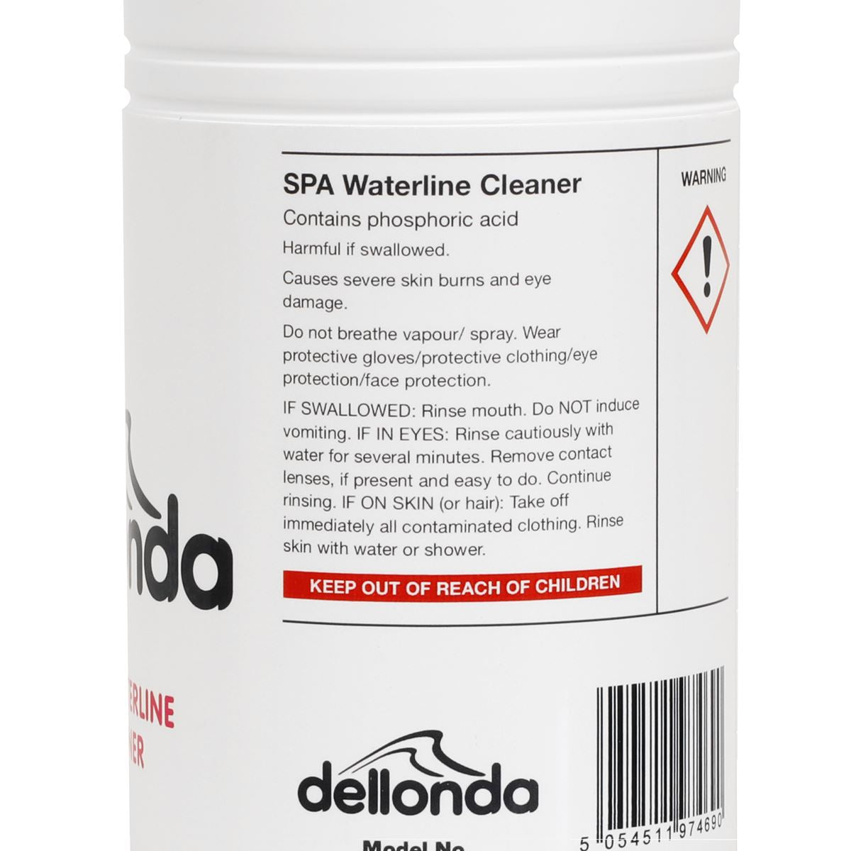 Dellonda Hot Tub/Spa Waterline/Surface Cleaner 1L