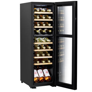Baridi 27 Bottle Dual Zone Wine Fridge & Cooler
